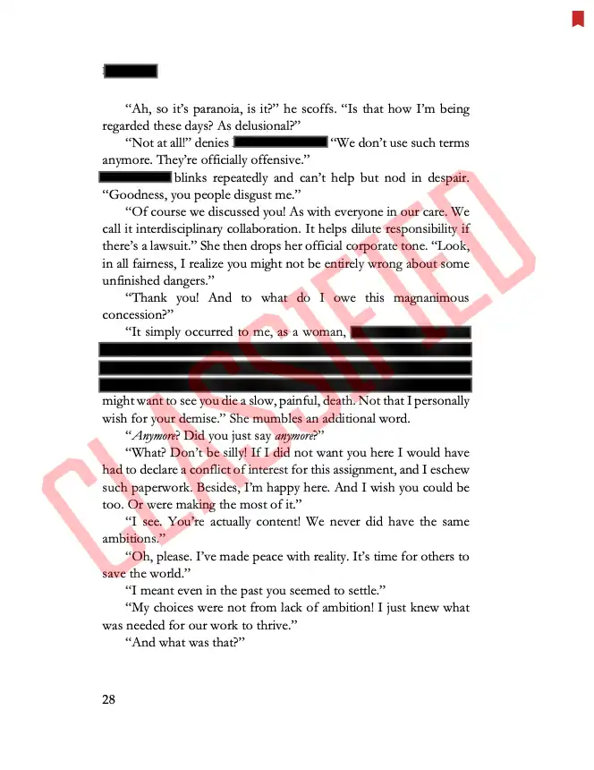 P-28 Classified Document